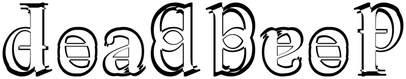Ambigram for deadbeef in Monbaiti
